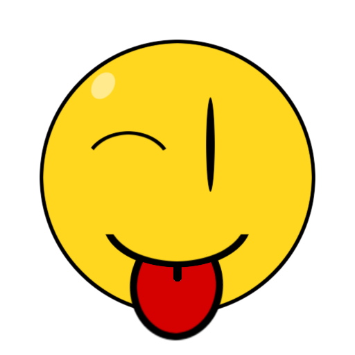 clipart smiley face with tongue out - photo #31
