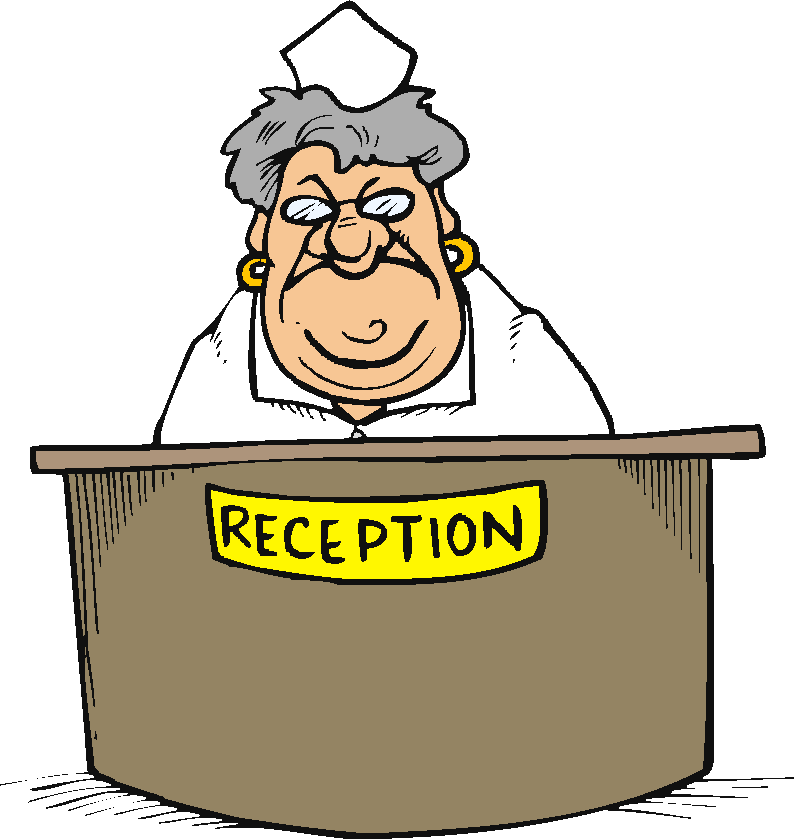 office reception clipart - photo #22